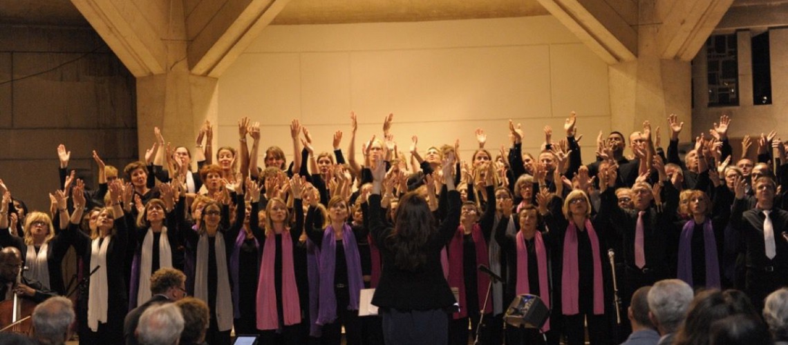 EGC & Rejoice Gospel Choir des Pays-Bas - Eglise Notre Dame de la Salette Paris - Oct. 2015
