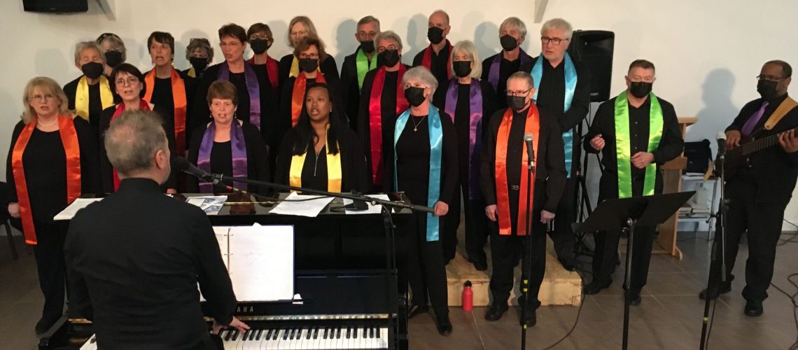 Concert de l'Emmanuel Gospel Choir le 01/04/2022 à l'église Emmanuel International Church à Rueil Malmaison